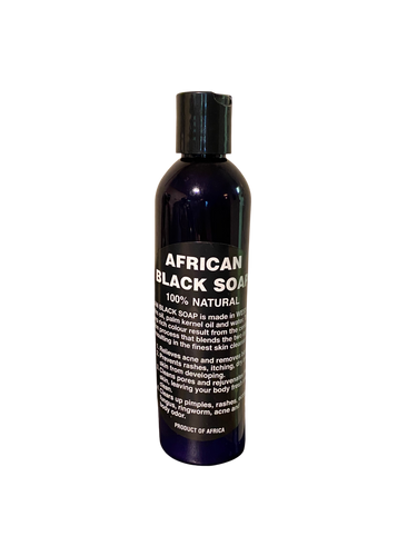 Liquid African black soap