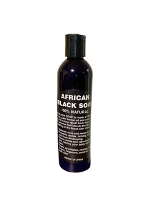 Liquid African black soap