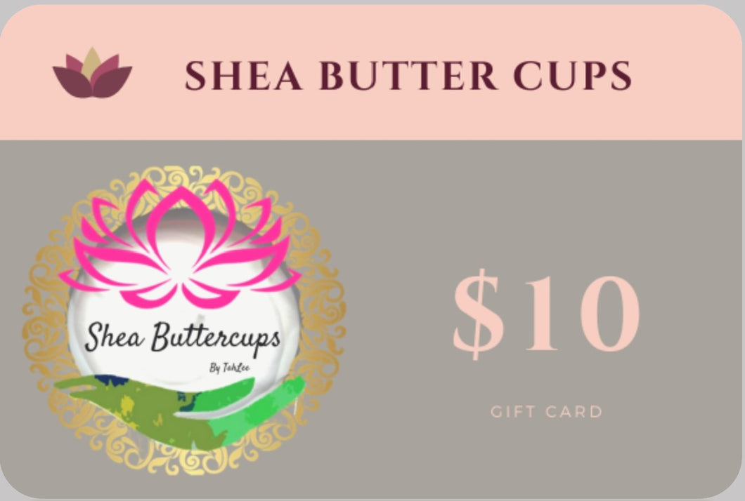 Shea Butter Cups Gift Cards